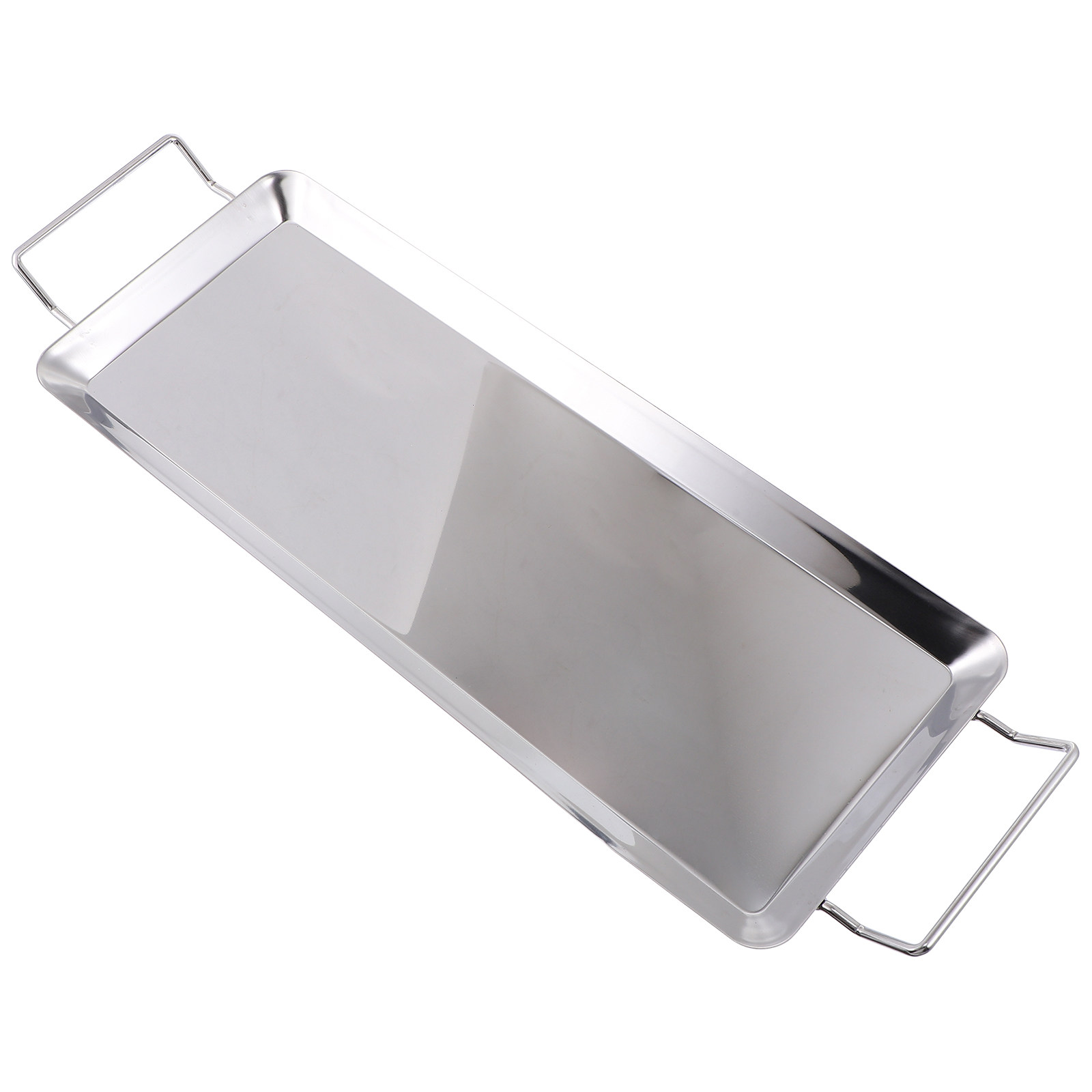 1Pcs Premium Stainless Steel G - Kitchen Baking Tray Organiser ulasan dan harga