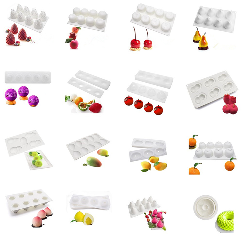 Food-Grade Silicone Fruit Seri - Silicone Cake Mold ulasan dan harga