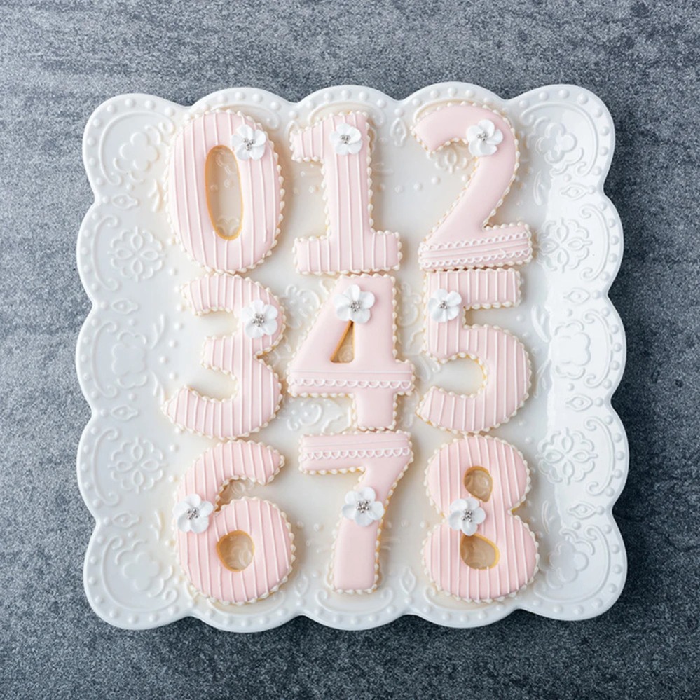 Large Numbers Cookie Cutters B - Kitchen Baking Products ulasan dan harga