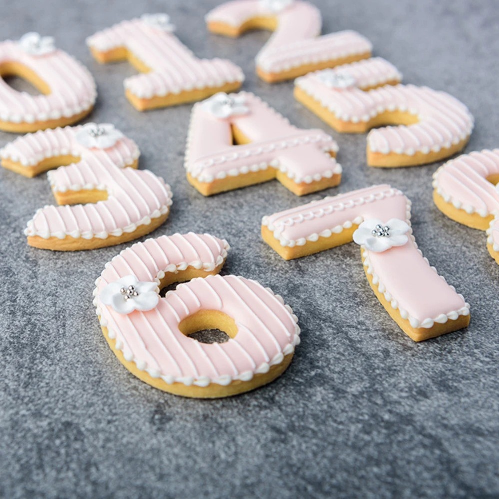 Large Numbers Cookie Cutters B - Kitchen Baking Products ulasan dan harga