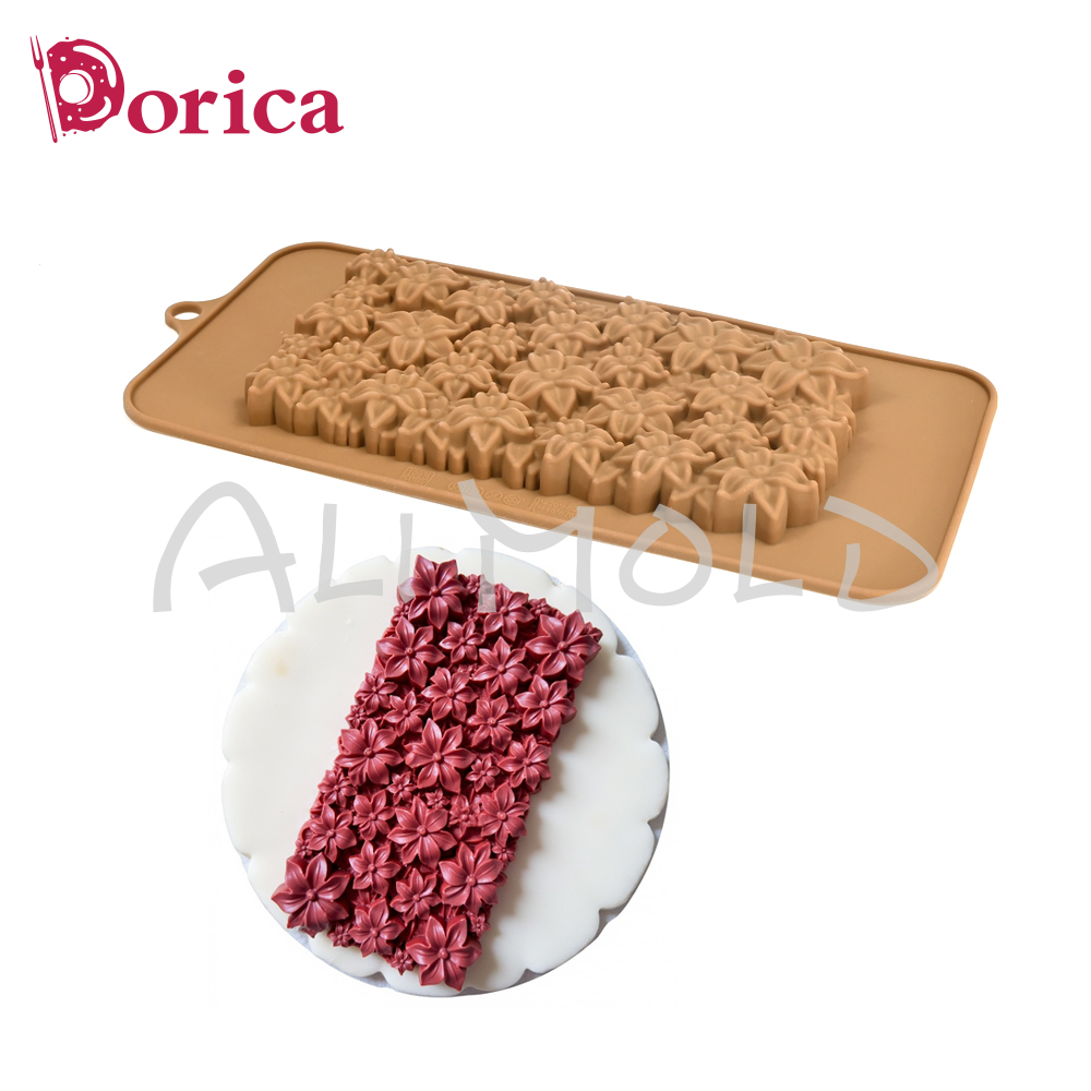 Flower Silicone Chocolate Mold - Silicone Cake Mold ulasan dan harga