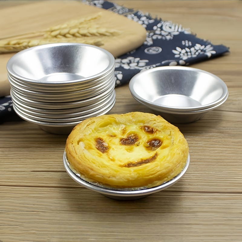 25Pcs Egg Tart Aluminum Cupcak - Muffin Tin Nonstick ulasan dan harga