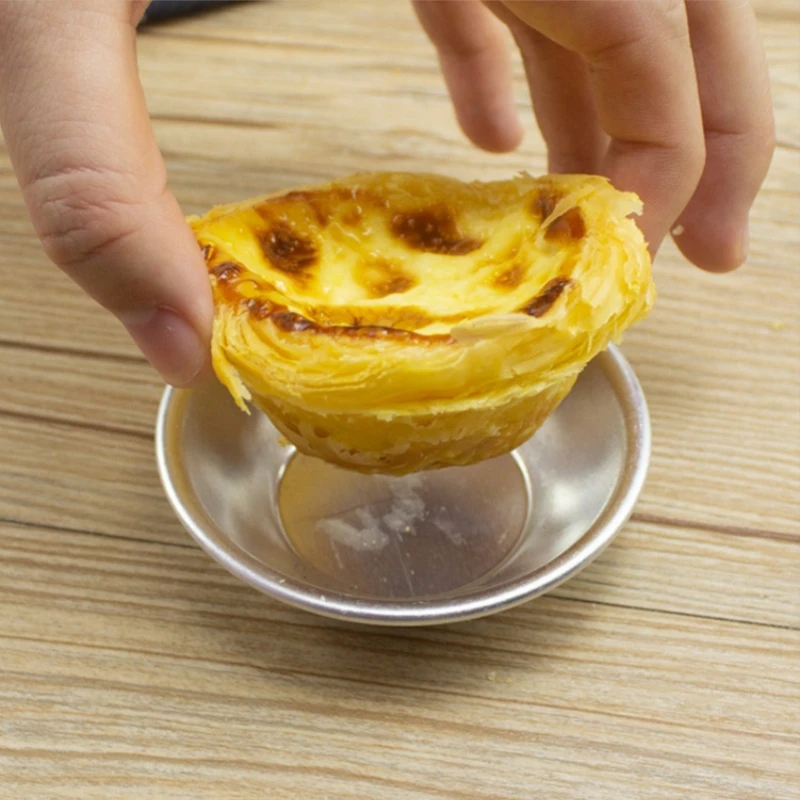 25Pcs Egg Tart Aluminum Cupcak - Muffin Tin Nonstick ulasan dan harga