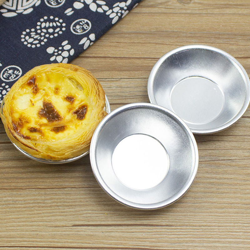25Pcs Egg Tart Aluminum Cupcak - Muffin Tin Nonstick ulasan dan harga