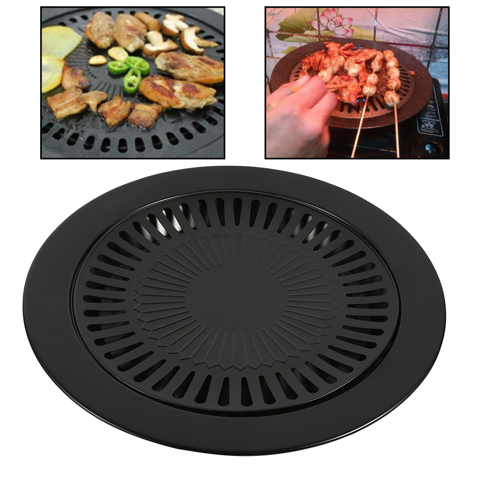 Smokeless Barbecue Grill Pan G - Kitchen Baking Tray Organiser ulasan dan harga