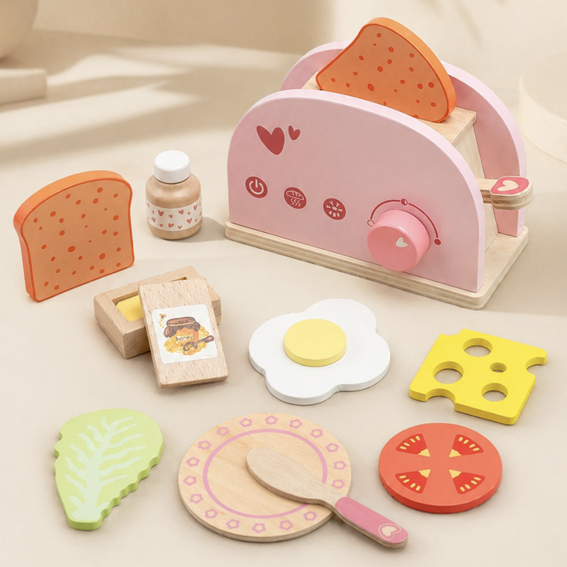 Pretend Play Wooden Kitchen Se - Kitchen And Baking Life ulasan dan harga