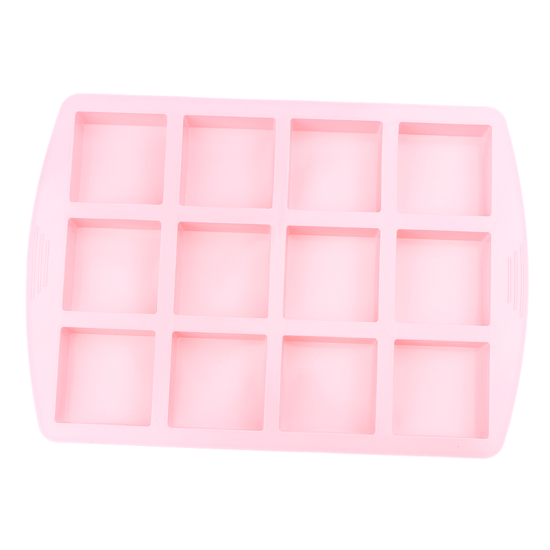 *1Pcs 12-Cavity Square Silicon - Silicone Cake Mold ulasan dan harga
