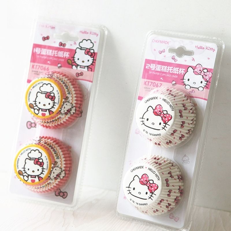 Hello Kitty Printed Cupcake Li - Kitchen Baking Products ulasan dan harga