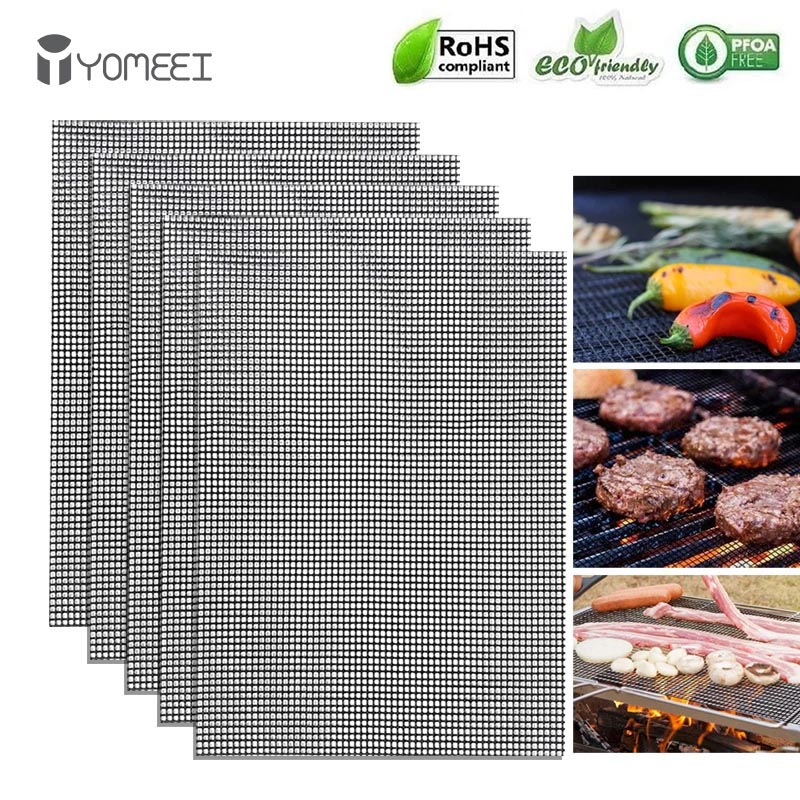 YOMEEI Non-stick Barbecue Gril - Super Kitchen Baking Mat ulasan dan harga