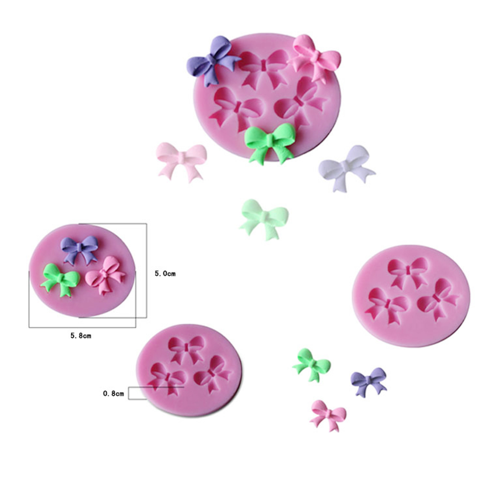New DIY 3D Cake Decorating Bow - Silicone Cake Mold ulasan dan harga