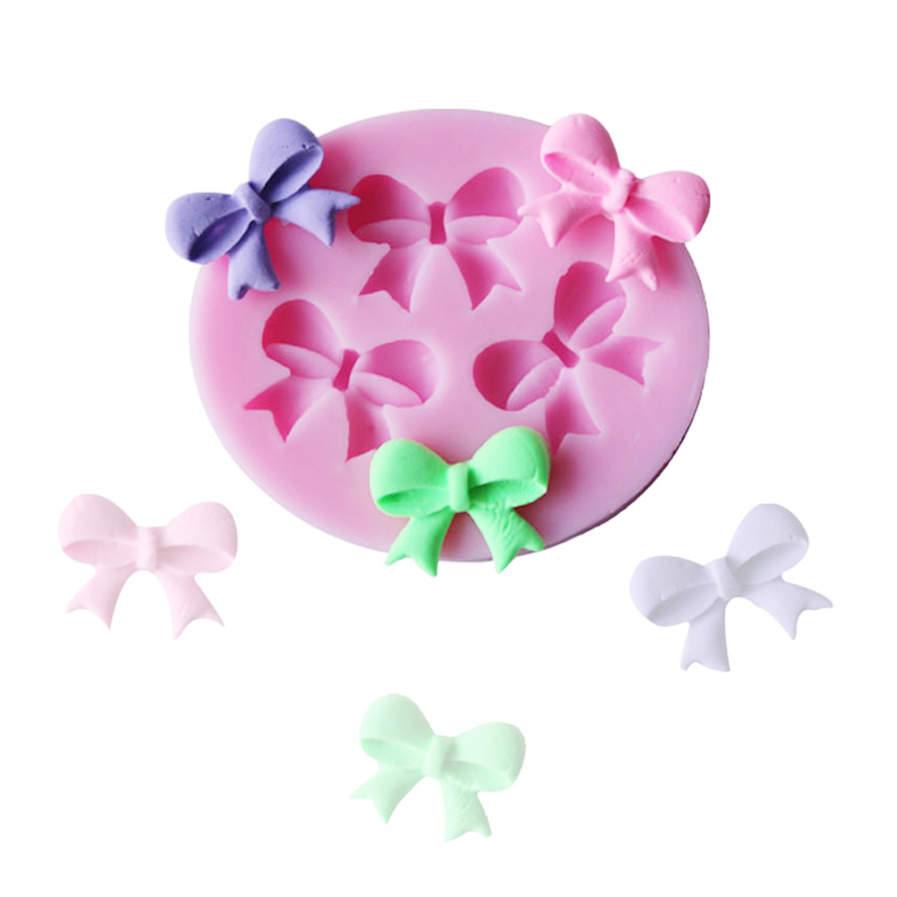 New DIY 3D Cake Decorating Bow - Silicone Cake Mold ulasan dan harga