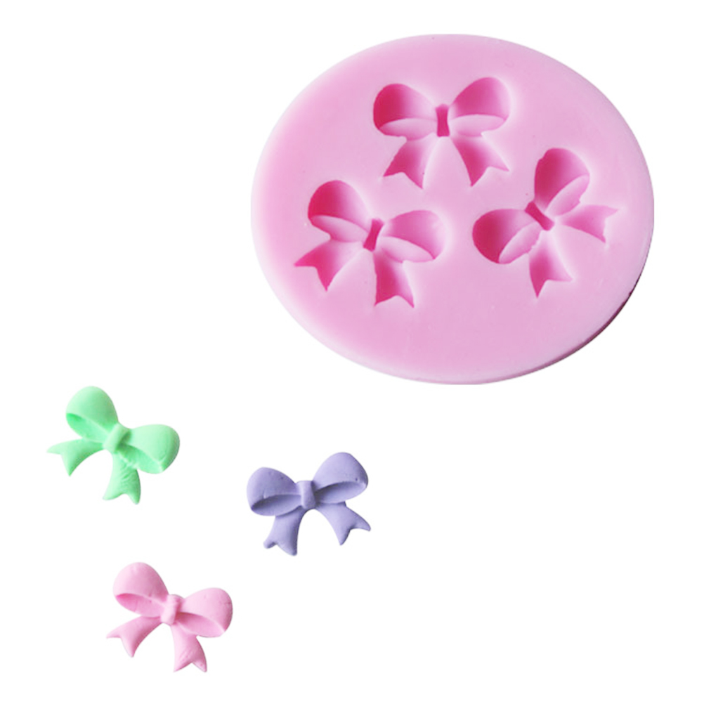 New DIY 3D Cake Decorating Bow - Silicone Cake Mold ulasan dan harga