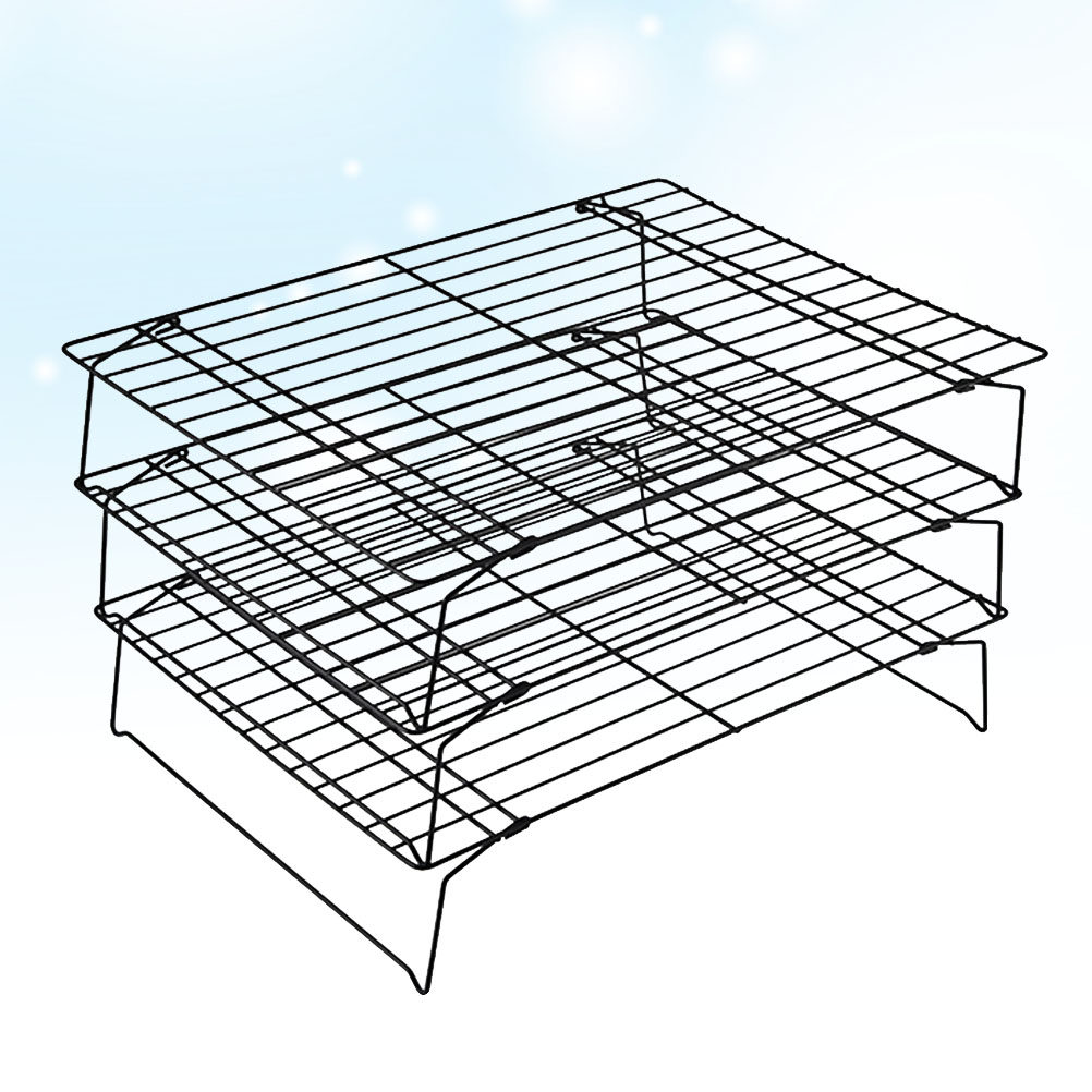 3 Tier Cooling Racks for Baked - Kitchen Baking Rack ulasan dan harga